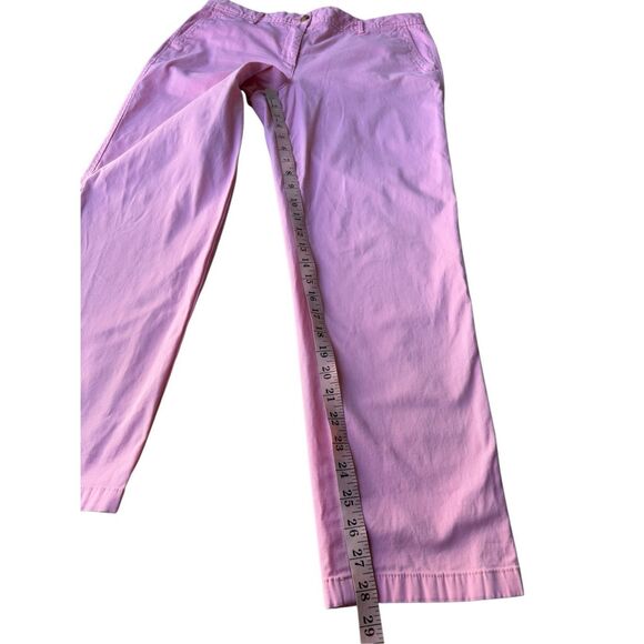 Talbots Pink Garment Dyed Relaxed Chinos Size 10 - Picture 8 of 11